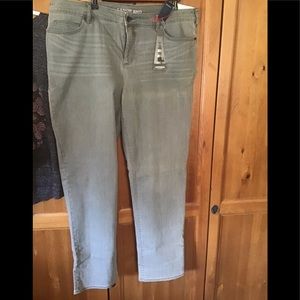 Lands End 20W Gray Jean, NWT